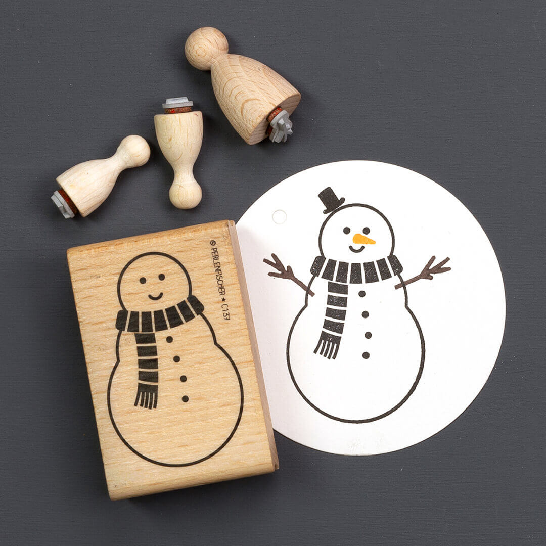 Stempelset | Frostiger Schneemann