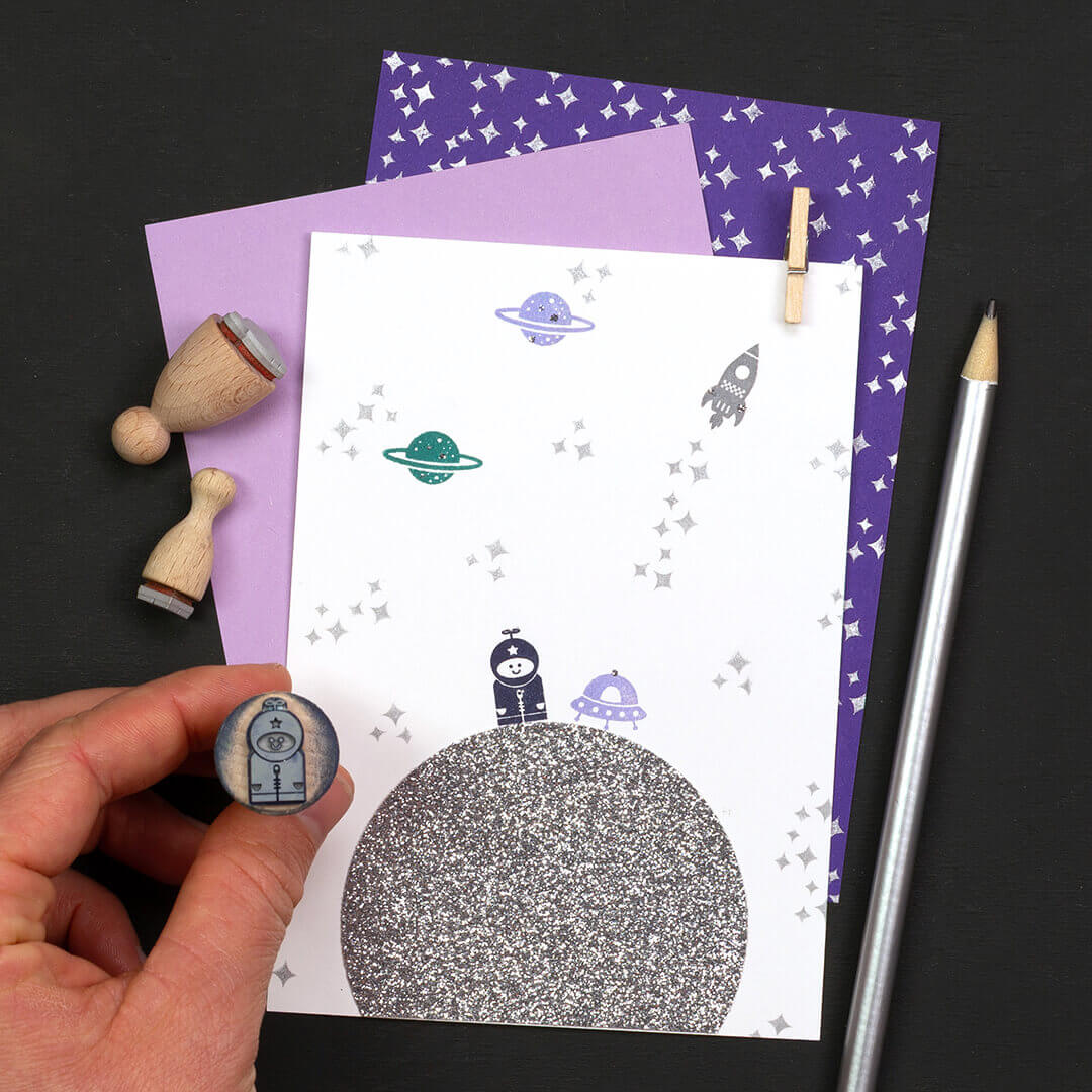 Stempelset | Weltall