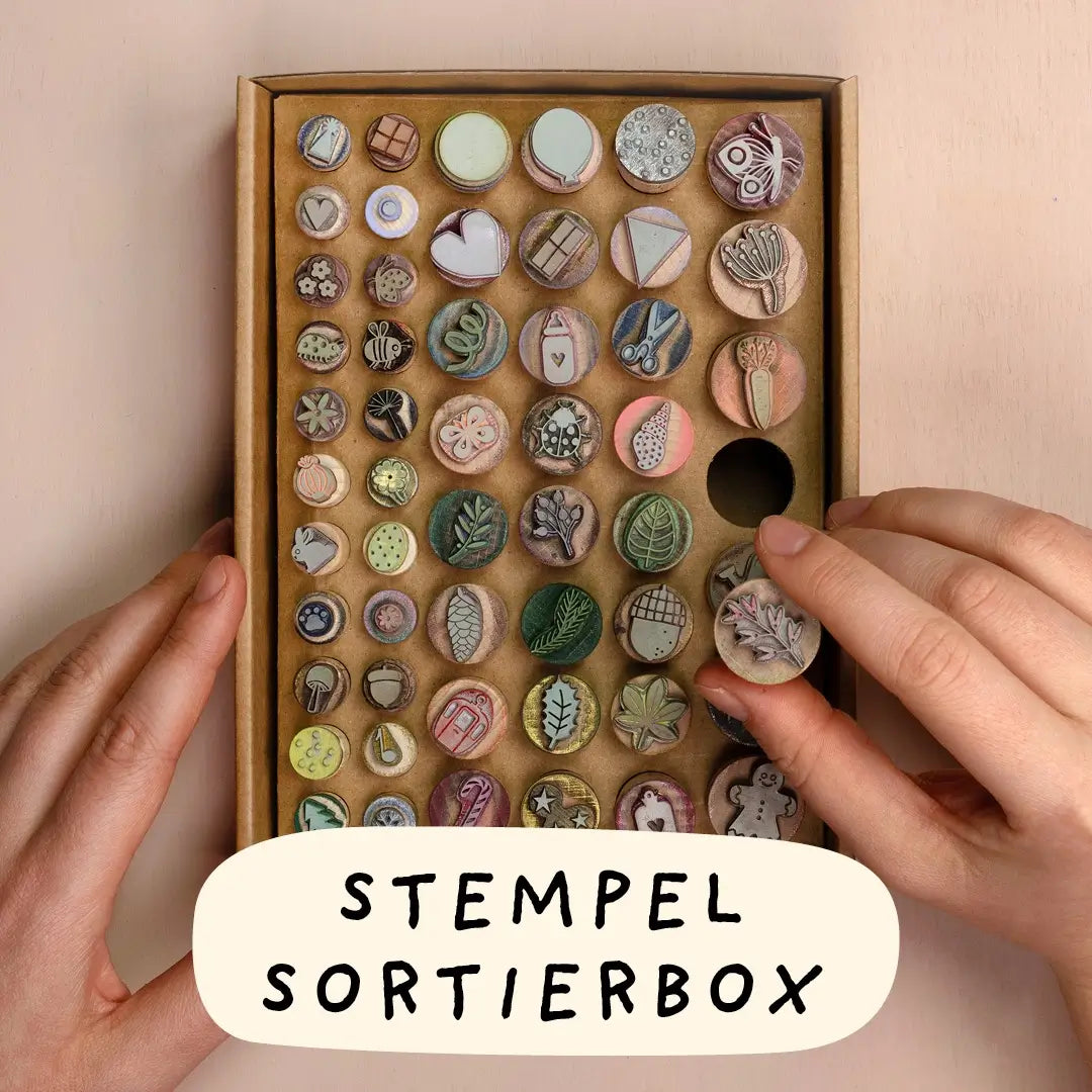 design stempel motivstempel stempel sortierbox stempel aufbewahrung mini stempel kleine stempel