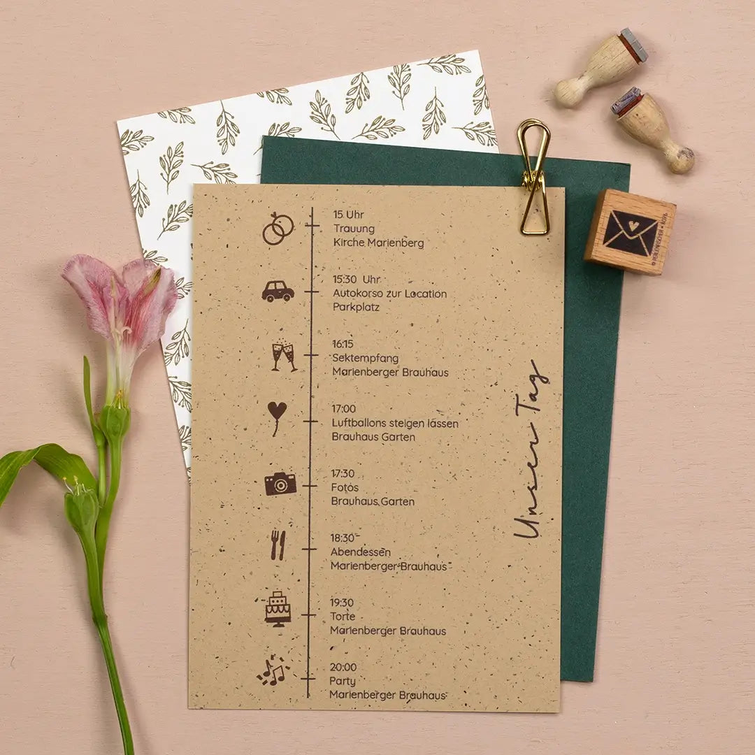 stempelset hochzeit stempel hochzeit hochzeitsstempel hochzeitseinladung tagesablauf hochzeit hochzeitskarten selber gestalten