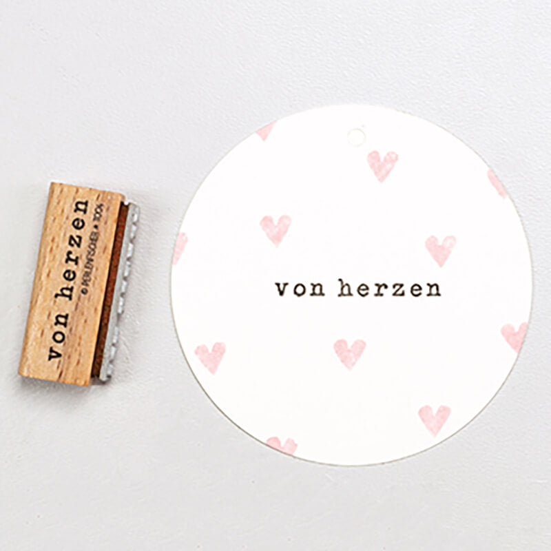 Stempel | Von Herzen klassisch