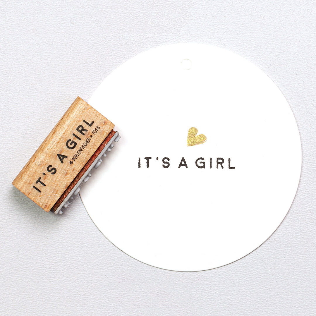 Stamp | It's a girl 