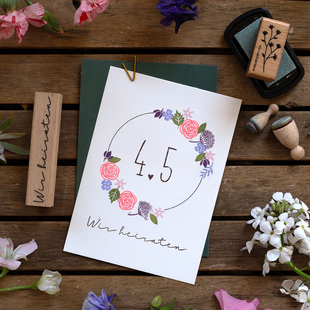 Stempel | Wir heiraten 2