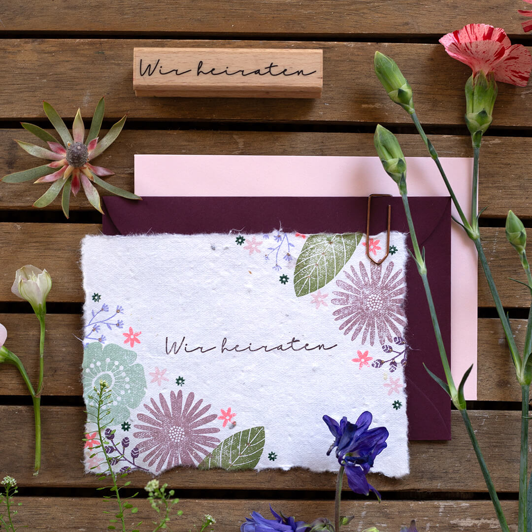 Stempel | Wir heiraten 2