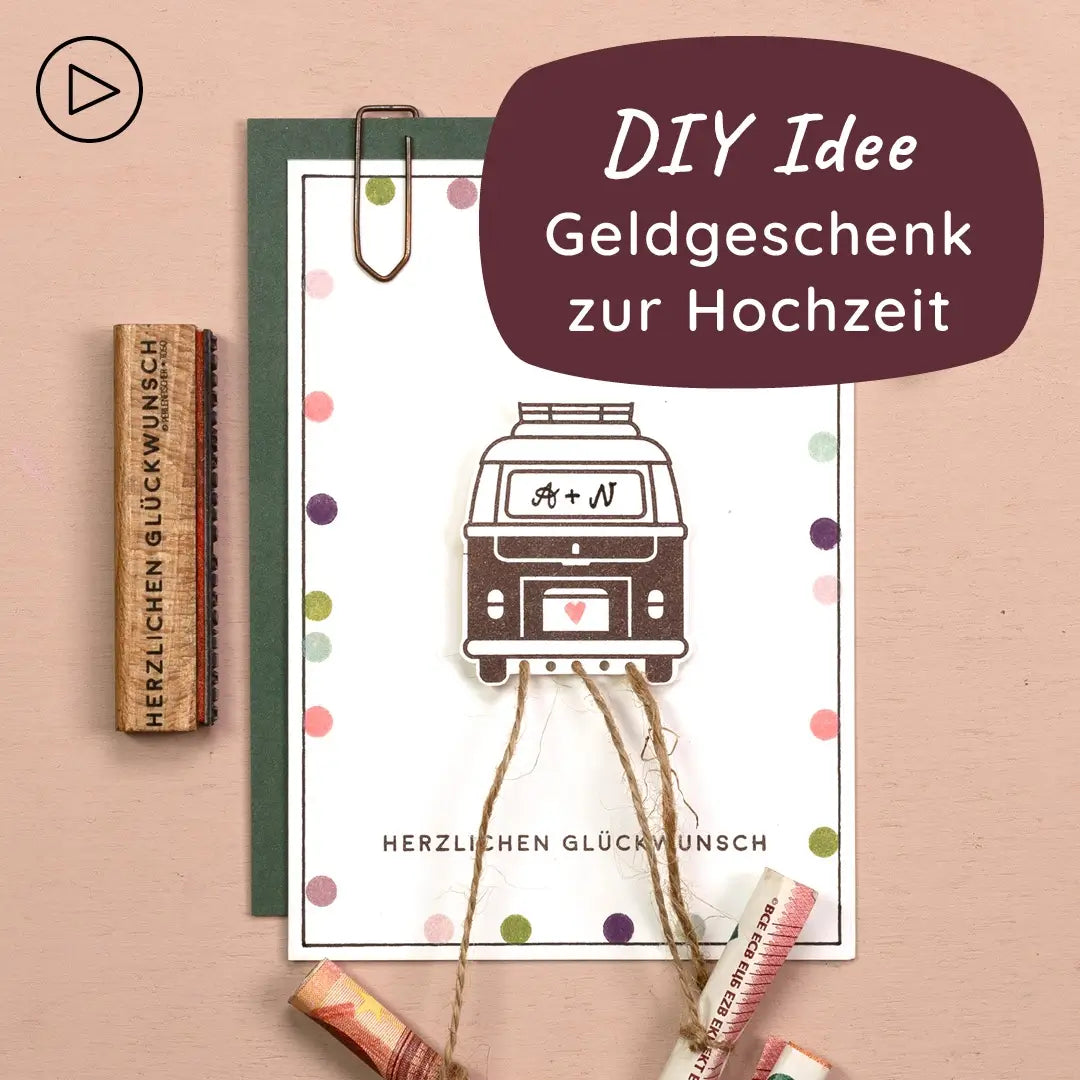 stempel hochzeit hochzeitsstempel hochzeitskarte stempeln diy geldgeschenk hochzeit stempel herzlichen glückwunsch stempel bus