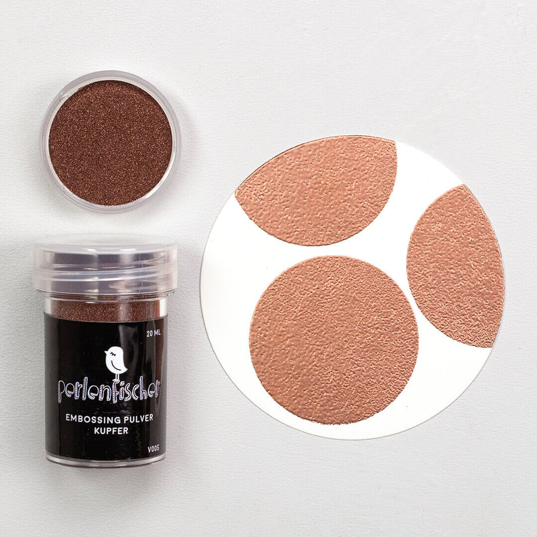 Perlenfischer Embossing Powder | Copper