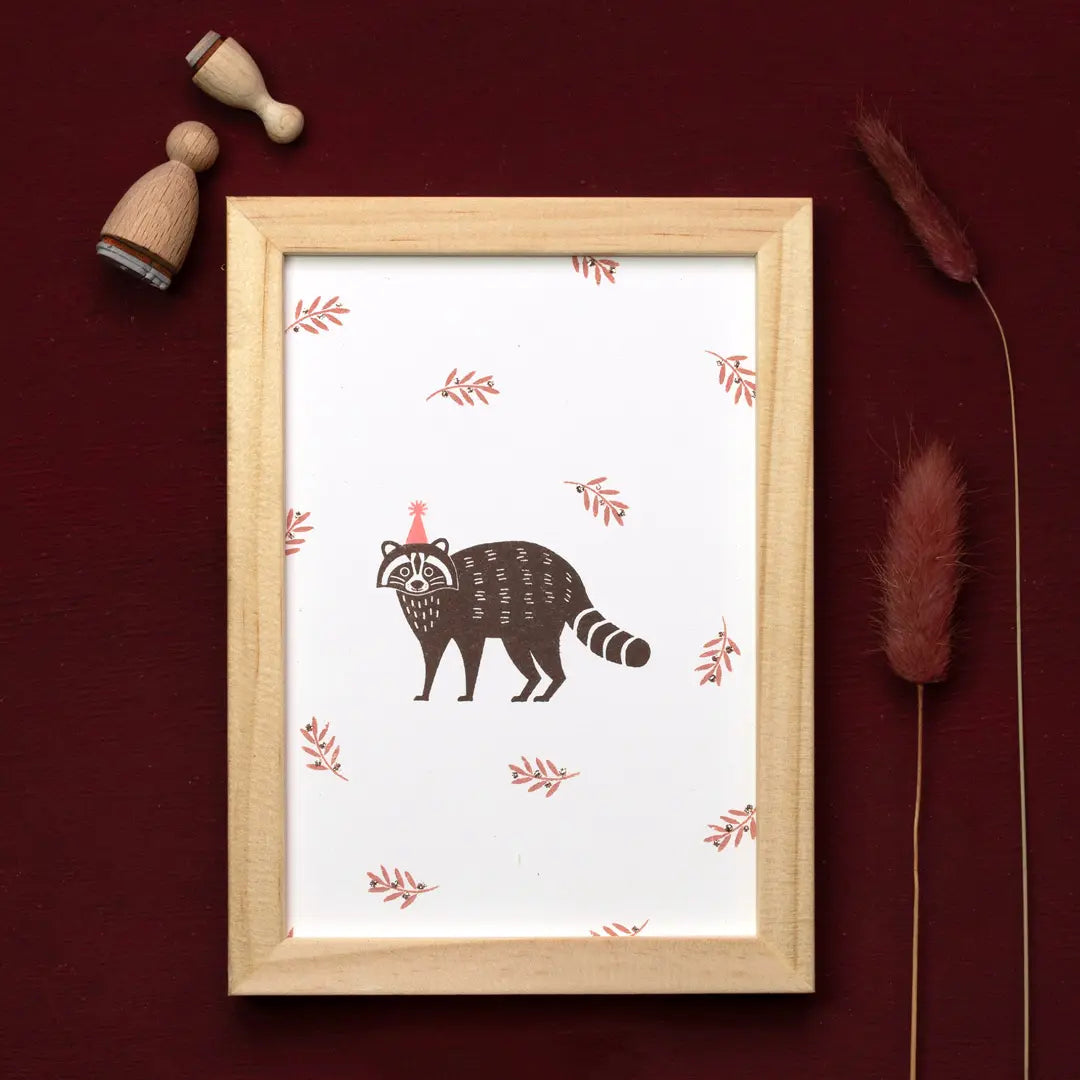 stempel weihnachten bild stempeln deko stempeln stempel waschbär geschenk diy