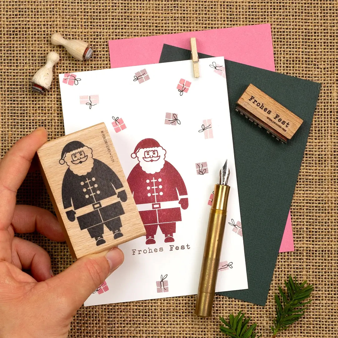 stempel weihnachten weihnachtsstempel stempel weihnachtsmann stempel frohes fest stempel geschenk