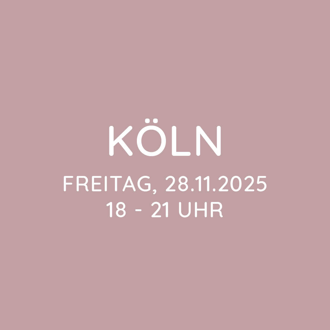 Workshop | Köln | FR, 28.11. | 18:00 - 21:00 Uhr