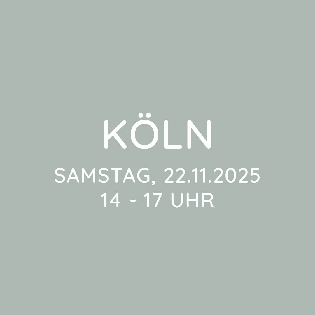 Workshop | Köln | SA, 22.11. | 14:00 - 17:00 Uhr