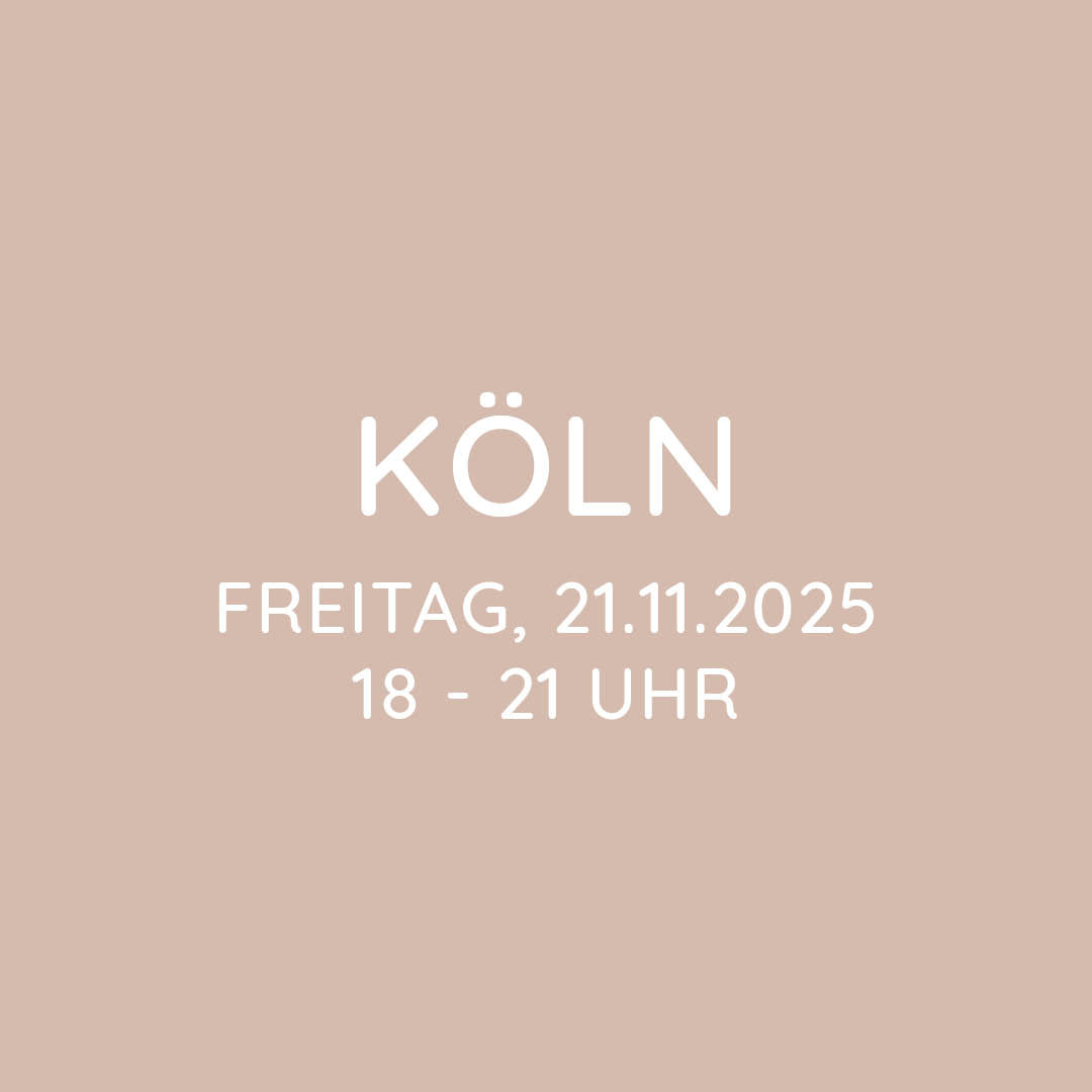 Workshop | Köln | FR, 21.11. | 18:00 - 21:00 Uhr