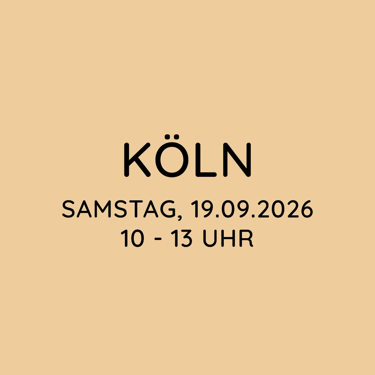 Workshop | Köln | SA, 19.09. | 10:00 - 13:00 Uhr