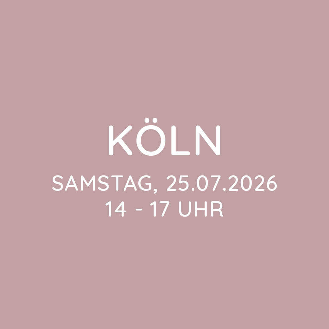 Workshop | Köln | SA, 25.07. | 14:00 - 17:00 Uhr