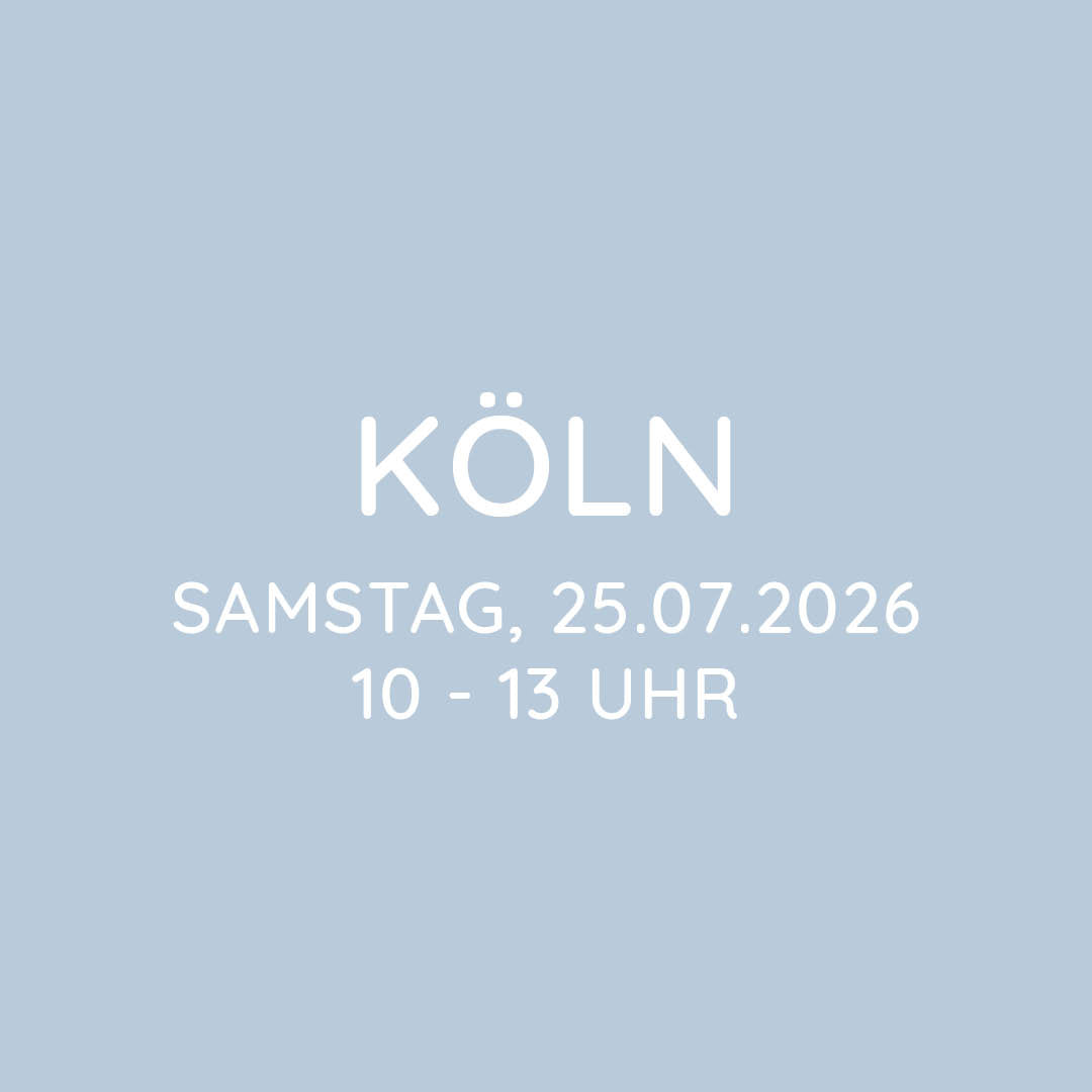 Workshop | Köln | SA, 25.07. | 10:00 - 13:00 Uhr