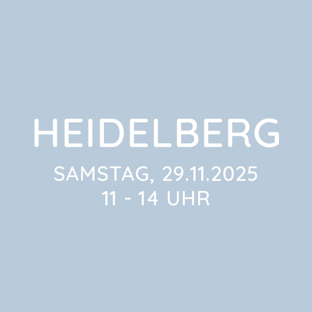 Workshop | Heidelberg | SA, 29.11. | 11:00 - 14:00 Uhr