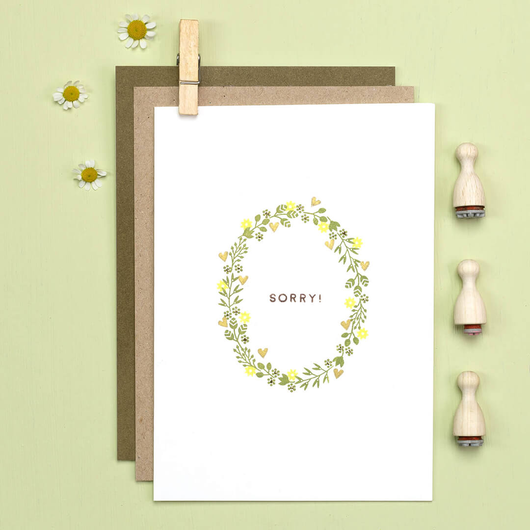 Stamp | Wreath of buds 