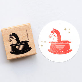 Stamp | Rocking horse